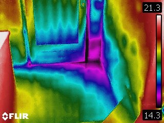 désordre du bâtiment, thermographie infrarouge