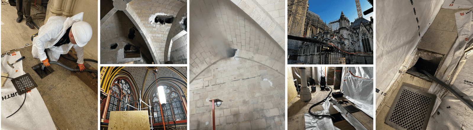 Fumigation à Notre-Dame de Paris La Charquillotte